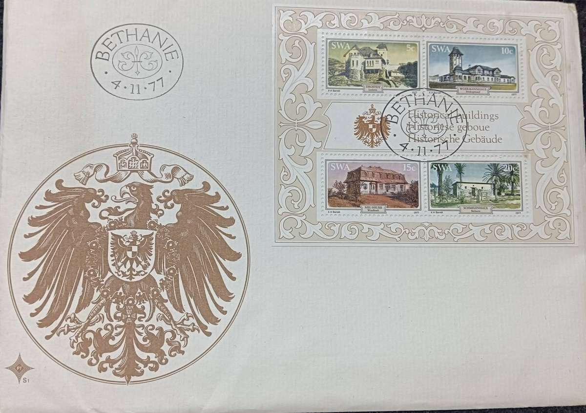 SWA 1977 Bethanie FDC S1