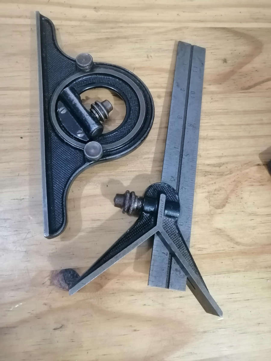 Starret no 11 combo with 8 inch rule