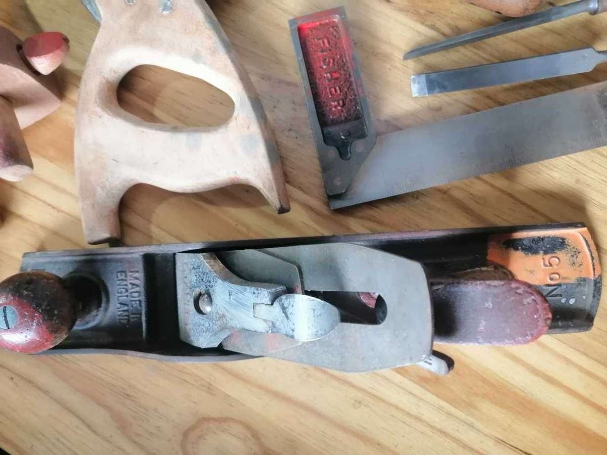 Vintage carpenter tools