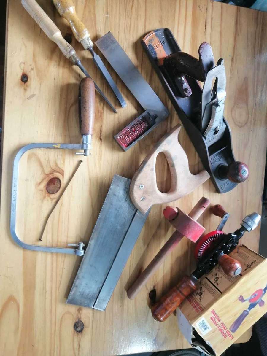Vintage carpenter tools