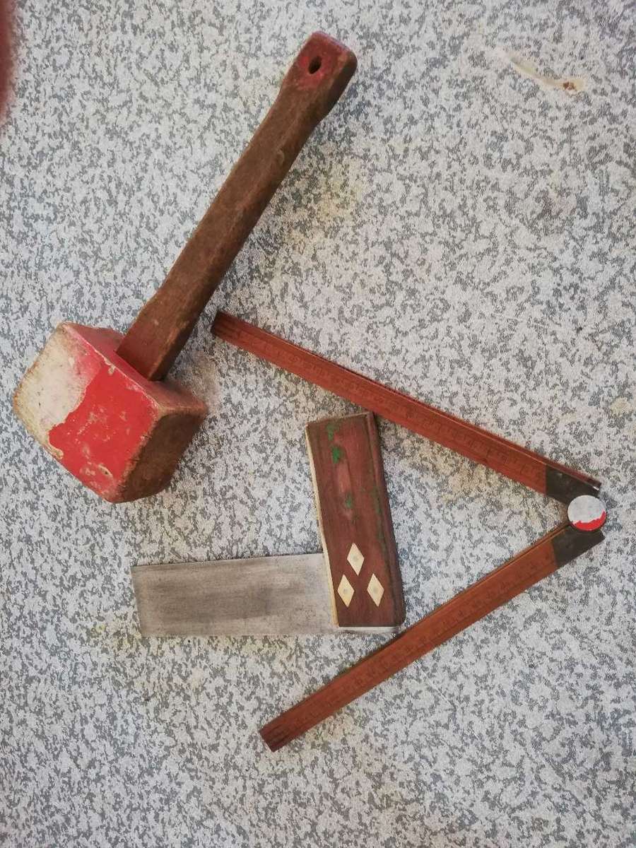 Vintage tool combo 12 items plus 5 chisels