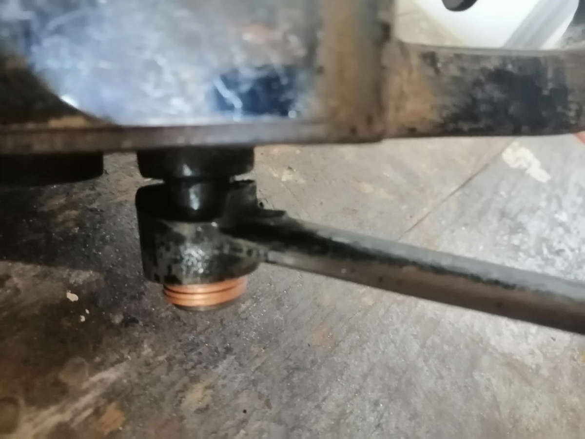 Antique blowtorch and hand grinder