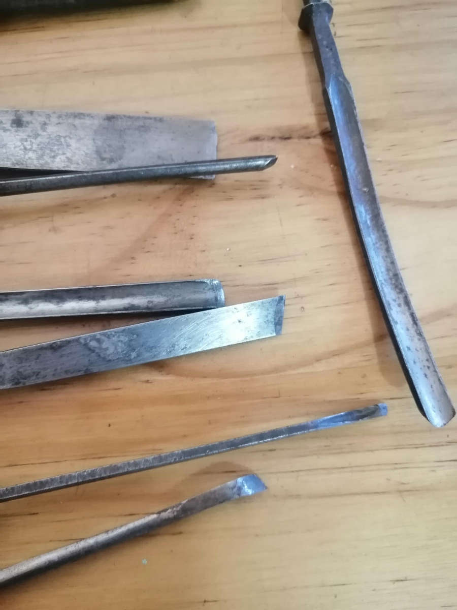14 chisel /gouge antique /vintage