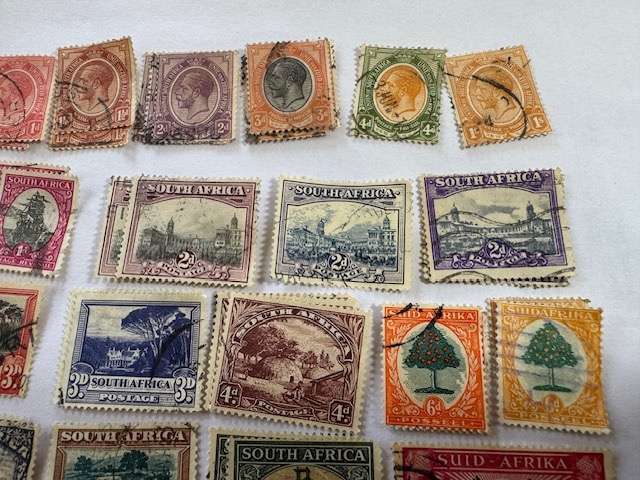 Union of South Africa Stamps 130 pieces