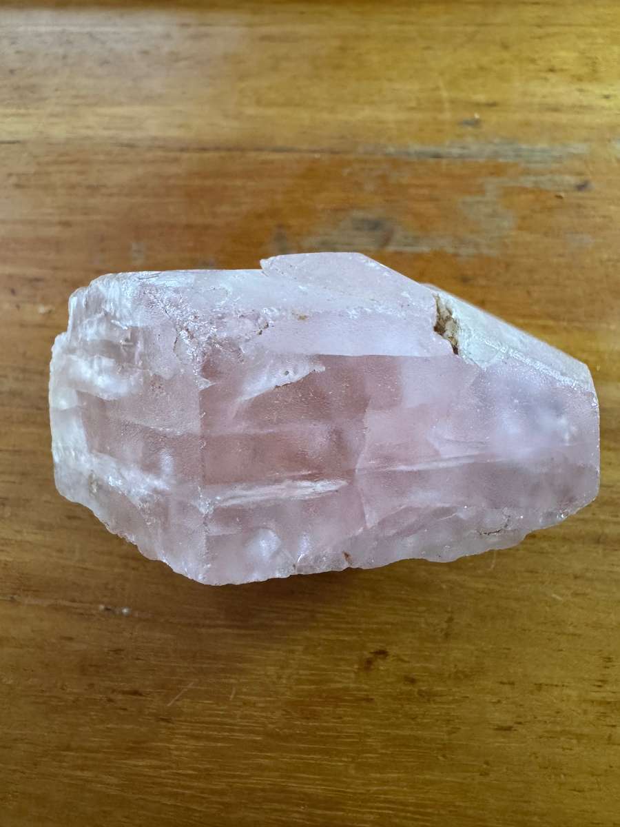 125 gram Morganite rough crystal