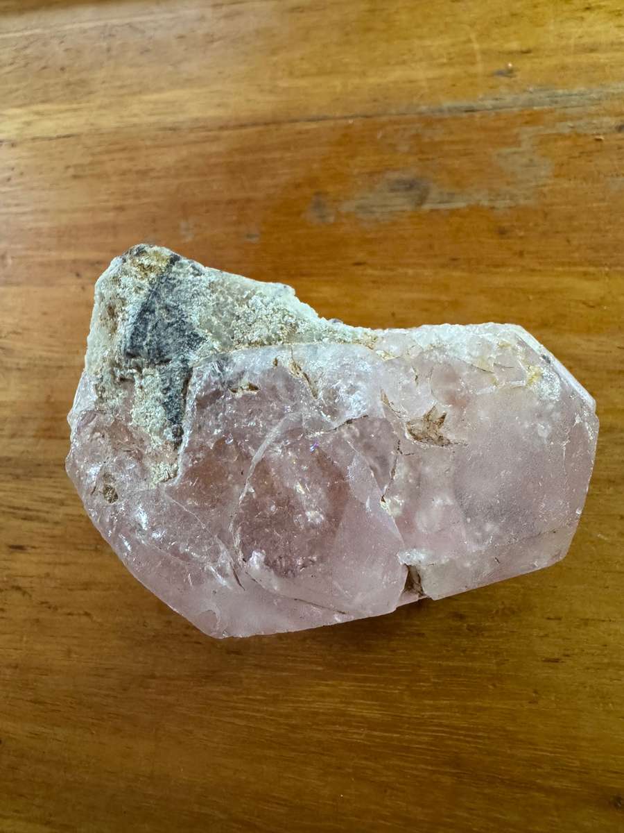 125 gram Morganite rough crystal