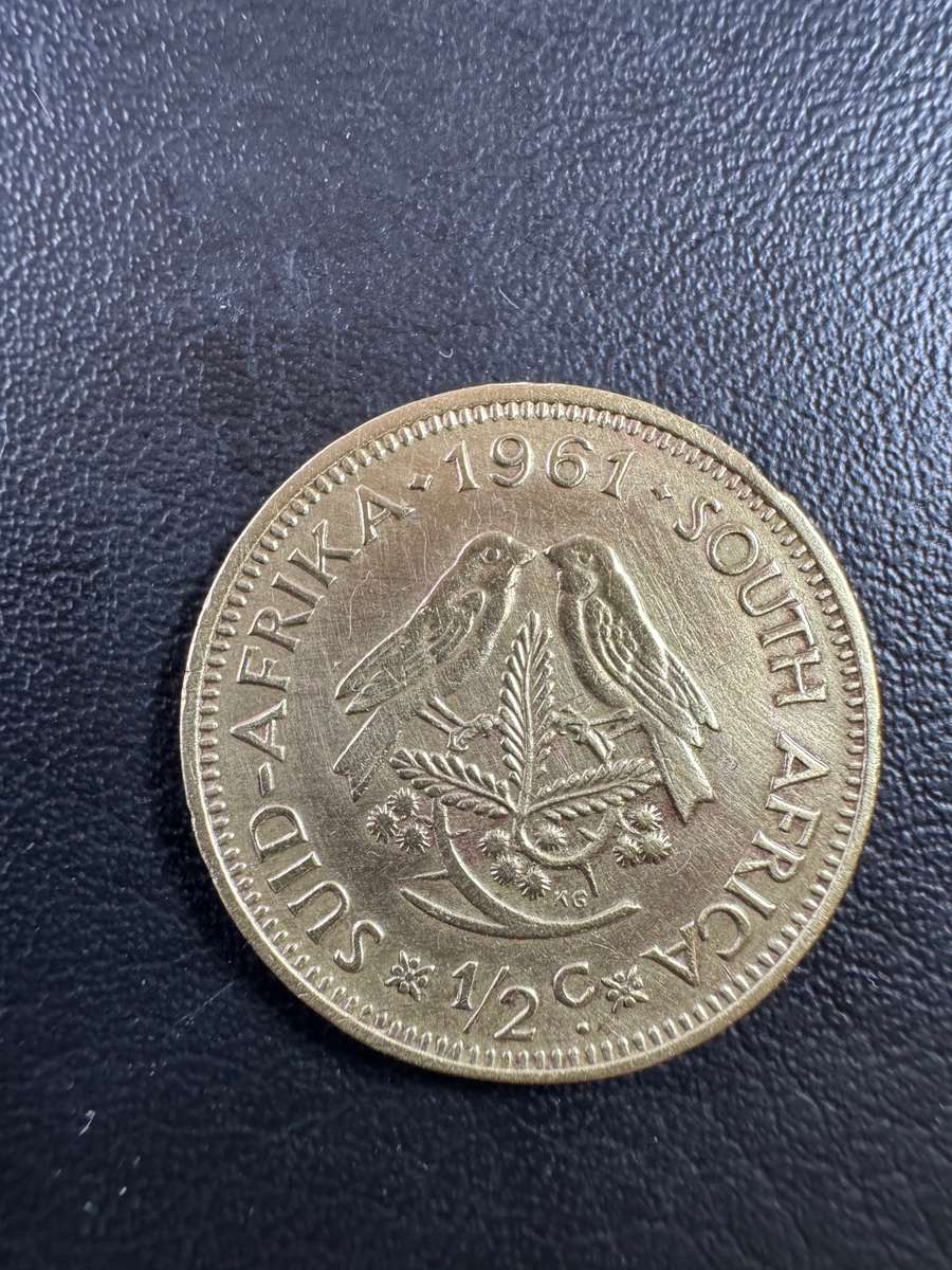 Half cent coin 1961