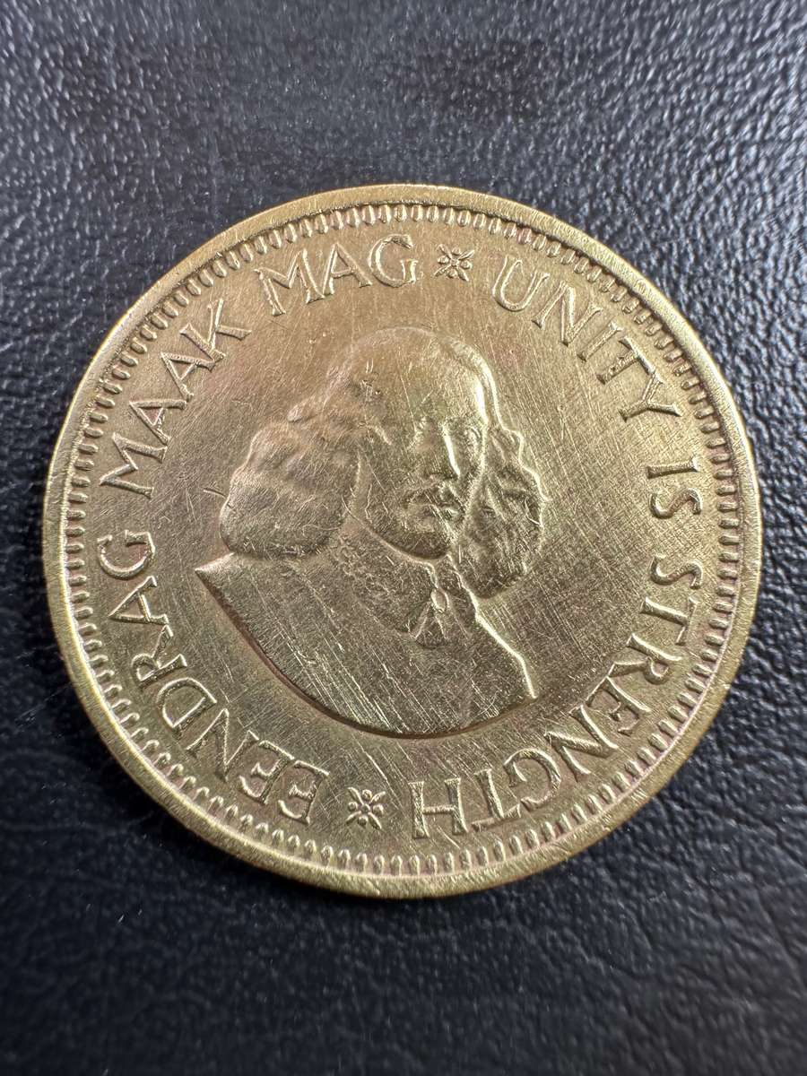 Half cent coin 1961