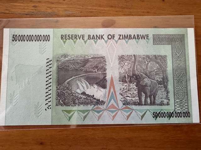 Fifty Trillion Dollar note