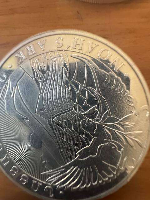14 x 1 oz silver coins