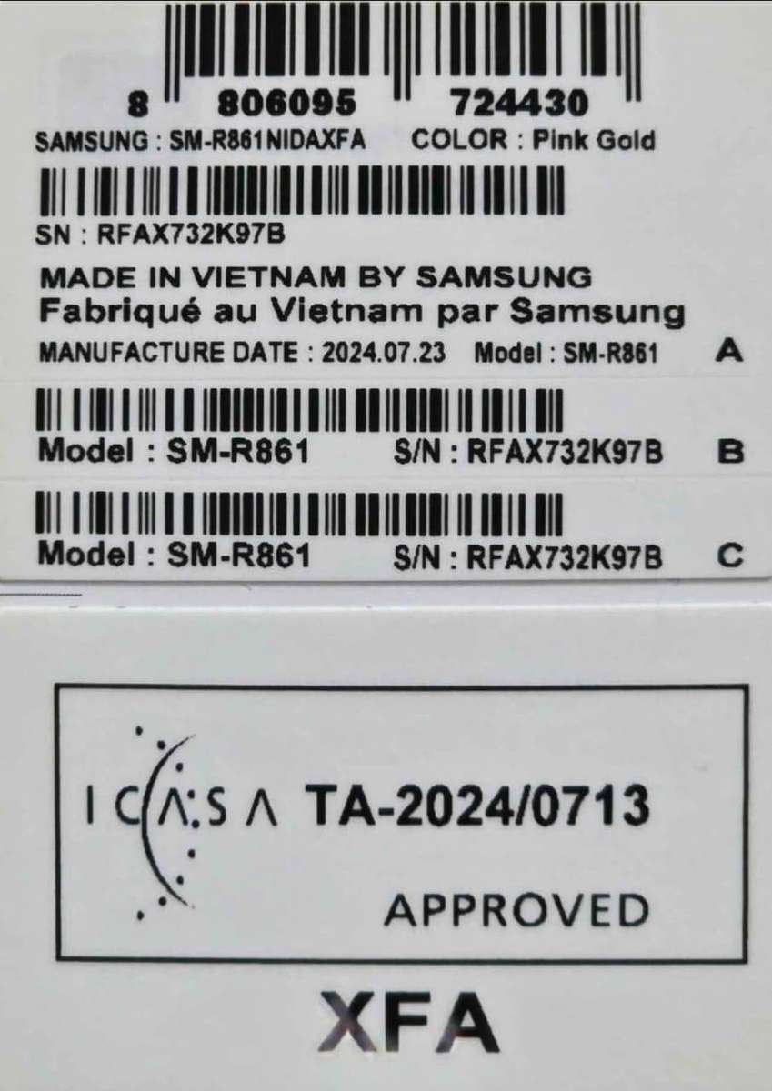 Samsung Galaxy Watch FE 40mm Pink Gold Bluetooth