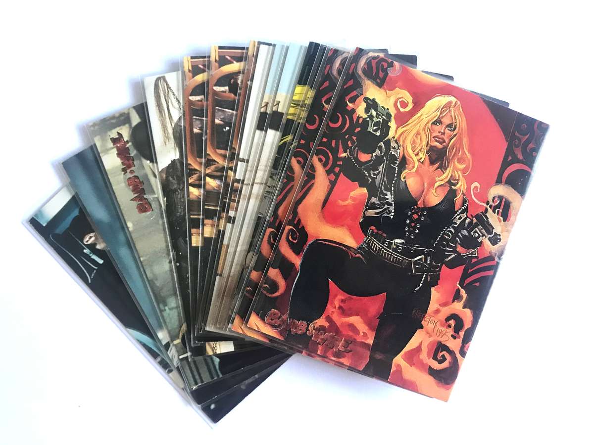 1996 Topps Barbwire 14x Card Lot