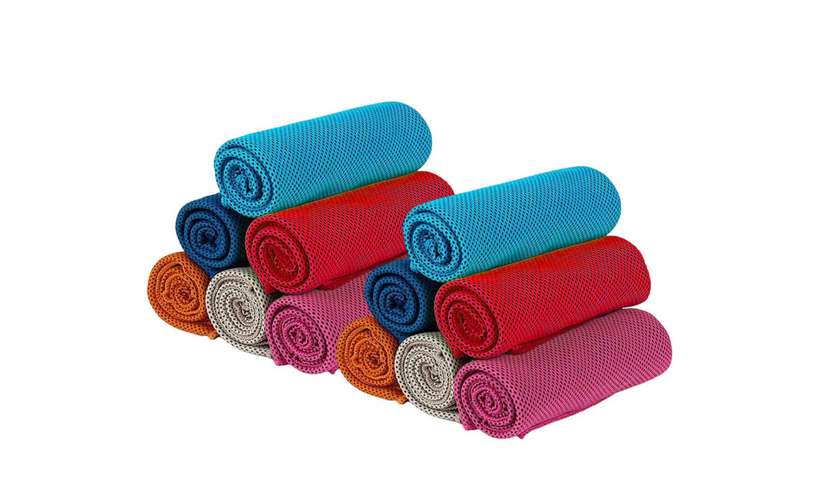 12 Piece Cooling Towels Ice Towel