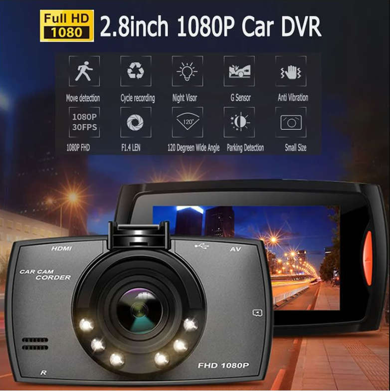 HD 1080P Car Dashboard Camera in Car DVR