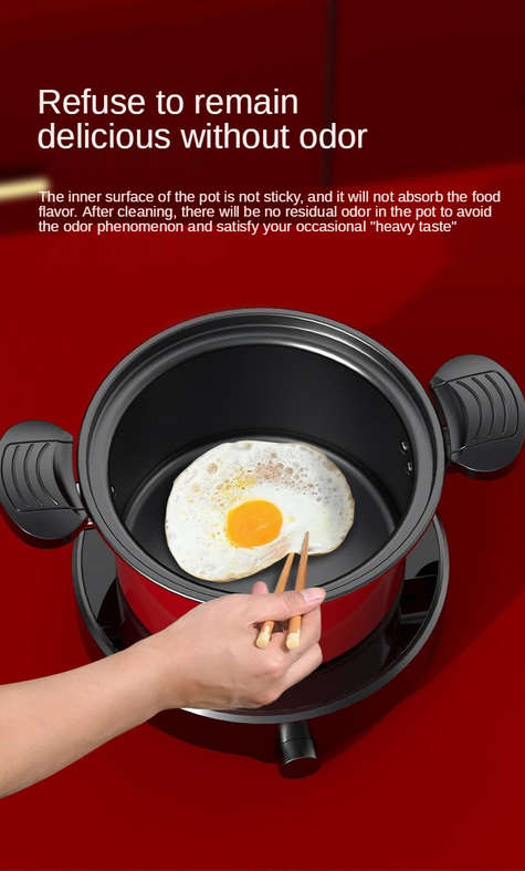 Stew Soup & Stock Pots With Lid Lock Stainless Steel Low Pressure Cooker