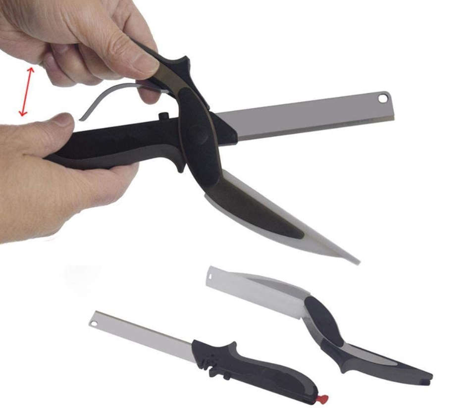 Multifunctional Stainless Steel Kitchen Food Cutter Scissors