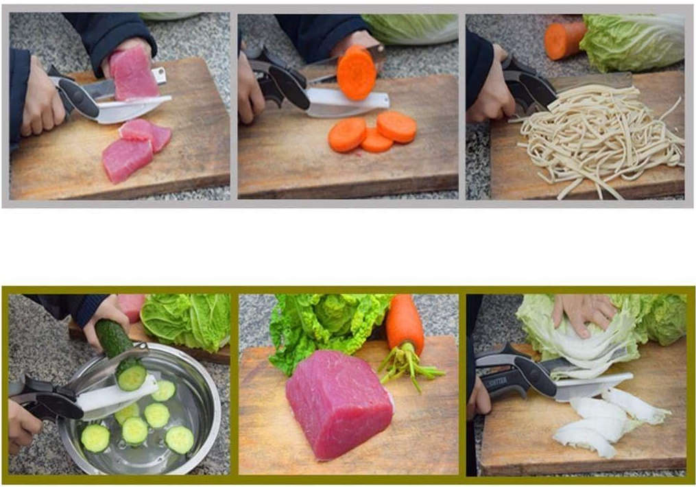 Multifunctional Stainless Steel Kitchen Food Cutter Scissors