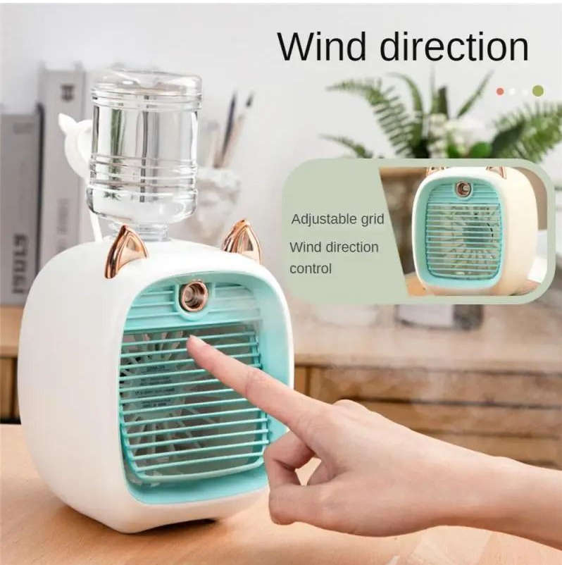 USB Air Cooler Fan Humidifier
