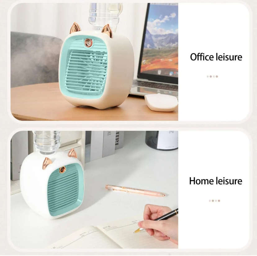 USB Air Cooler Fan Humidifier