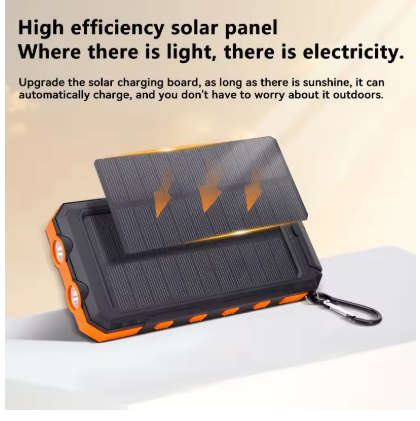 Solar Power Bank Fast Charging Portable