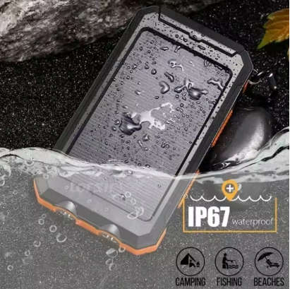 Solar Power Bank Fast Charging Portable