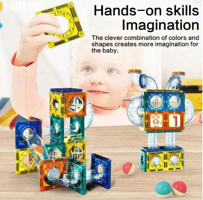 colourful Magnetic Building Block