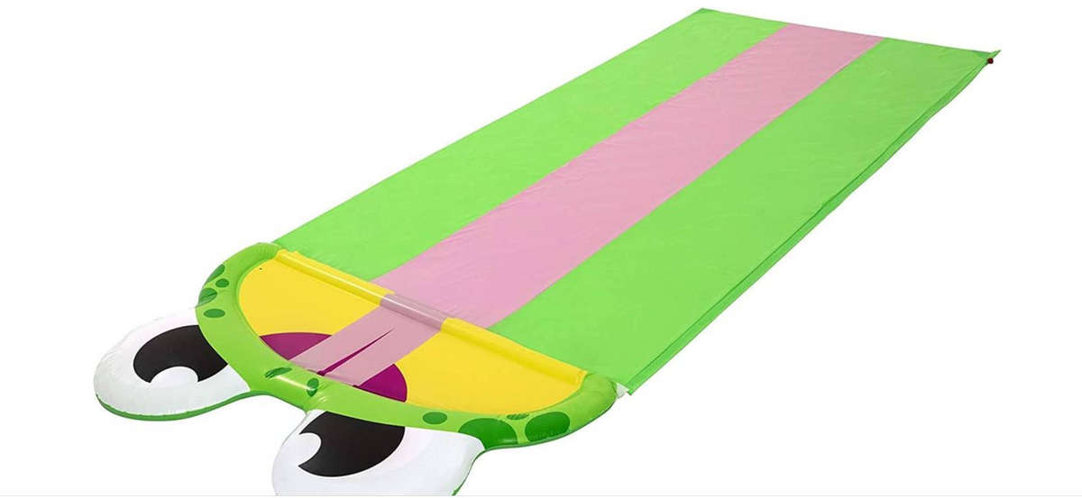 Kids Outdoor Water Ski Slides