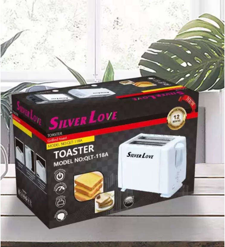 White household 5-speed semi-automatic toaster 750W