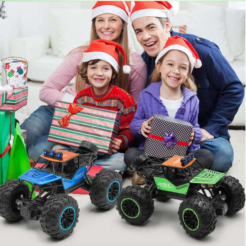 Metal Shell Remote Control Car-Toy 1:18 Off Road 4X4 Monster Truck