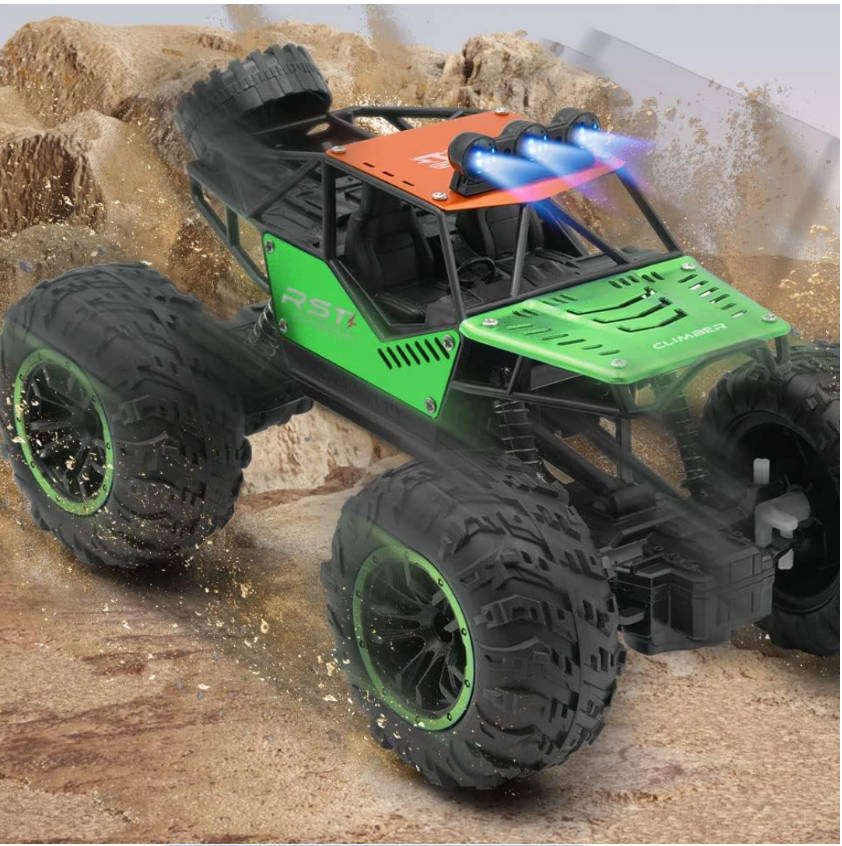 Metal Shell Remote Control Car-Toy 1:18 Off Road 4X4 Monster Truck