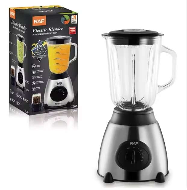 KitchenAid 1000W Blender Smoothie Portable Blender Glass with Grinder 5 Speed