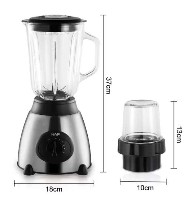 KitchenAid 1000W Blender Smoothie Portable Blender Glass with Grinder 5 Speed