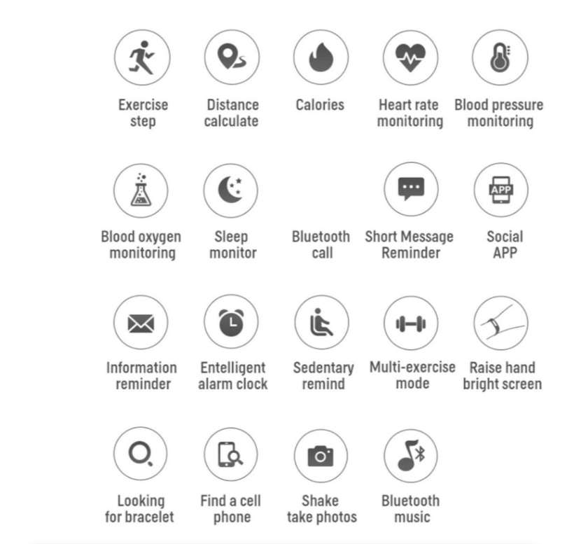 T500-Smart Watch Compatible with Apple and Andriod with App Connection