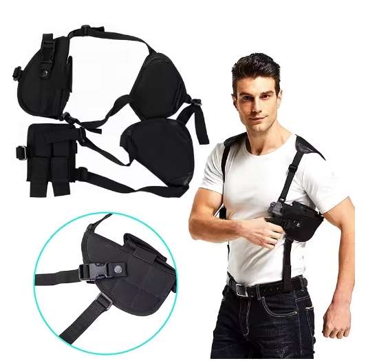 Ambidextrous Tactical Shoulder Gun Holster