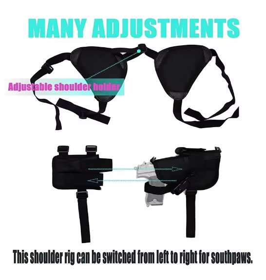 Ambidextrous Tactical Shoulder Gun Holster