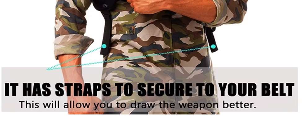 Ambidextrous Tactical Shoulder Gun Holster