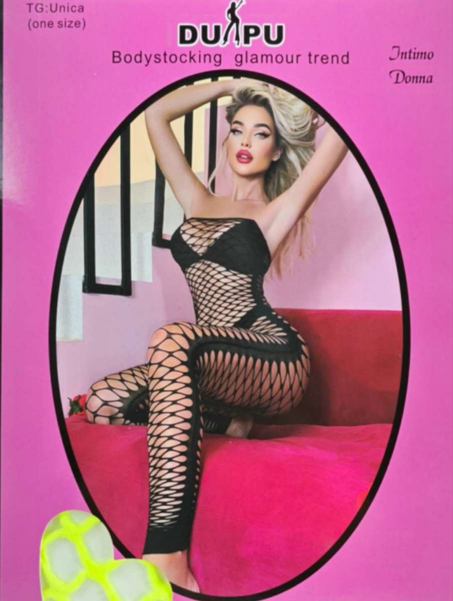 Women Sexy Fishnet Body Stocking  Lingerie Set