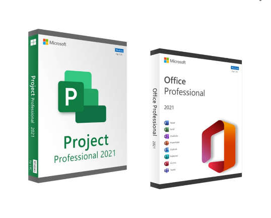 Microsoft Office 2021 Professional + Project 2021 Professional