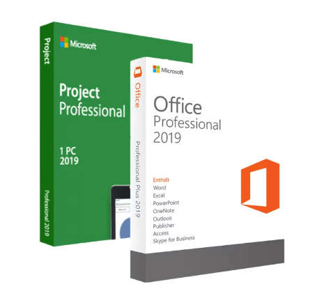 Microsoft Office 2019 + Project 2019 Professional