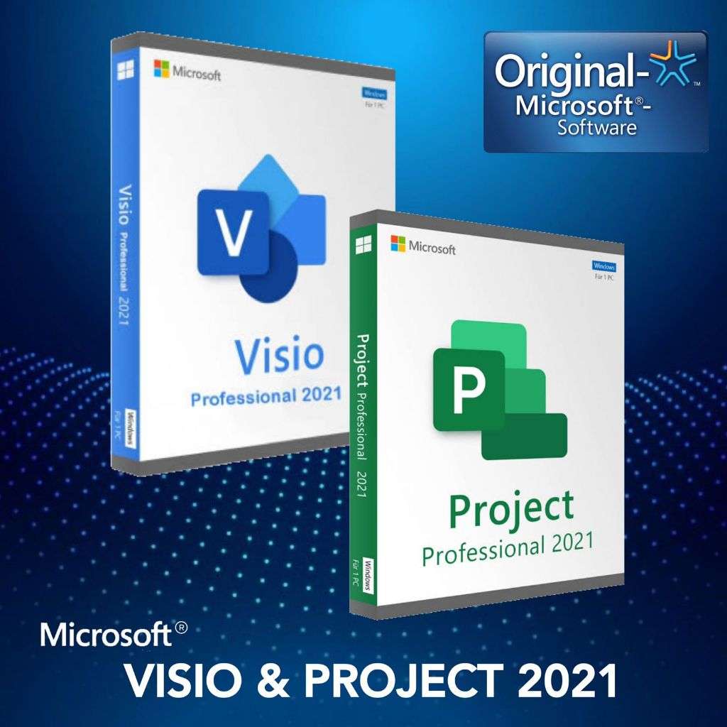 Microsoft Project + Visio 2021 Professional