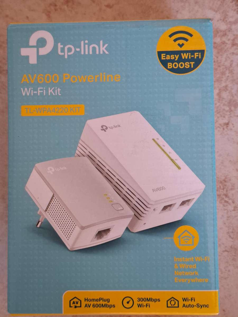 TP-Link TL-WPA4220 KIT AV600 Powerline Wi-Fi Kit