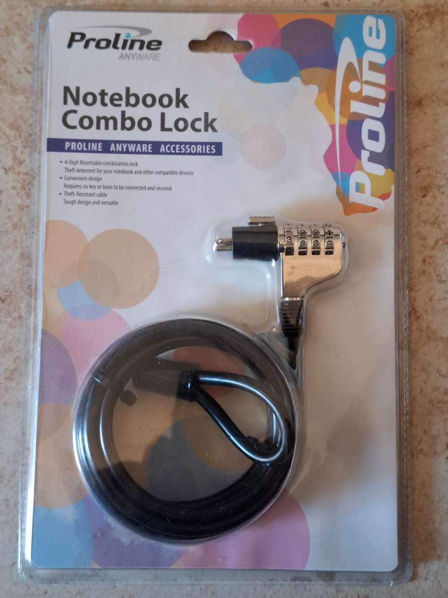 Proline Notebook Combo Lock