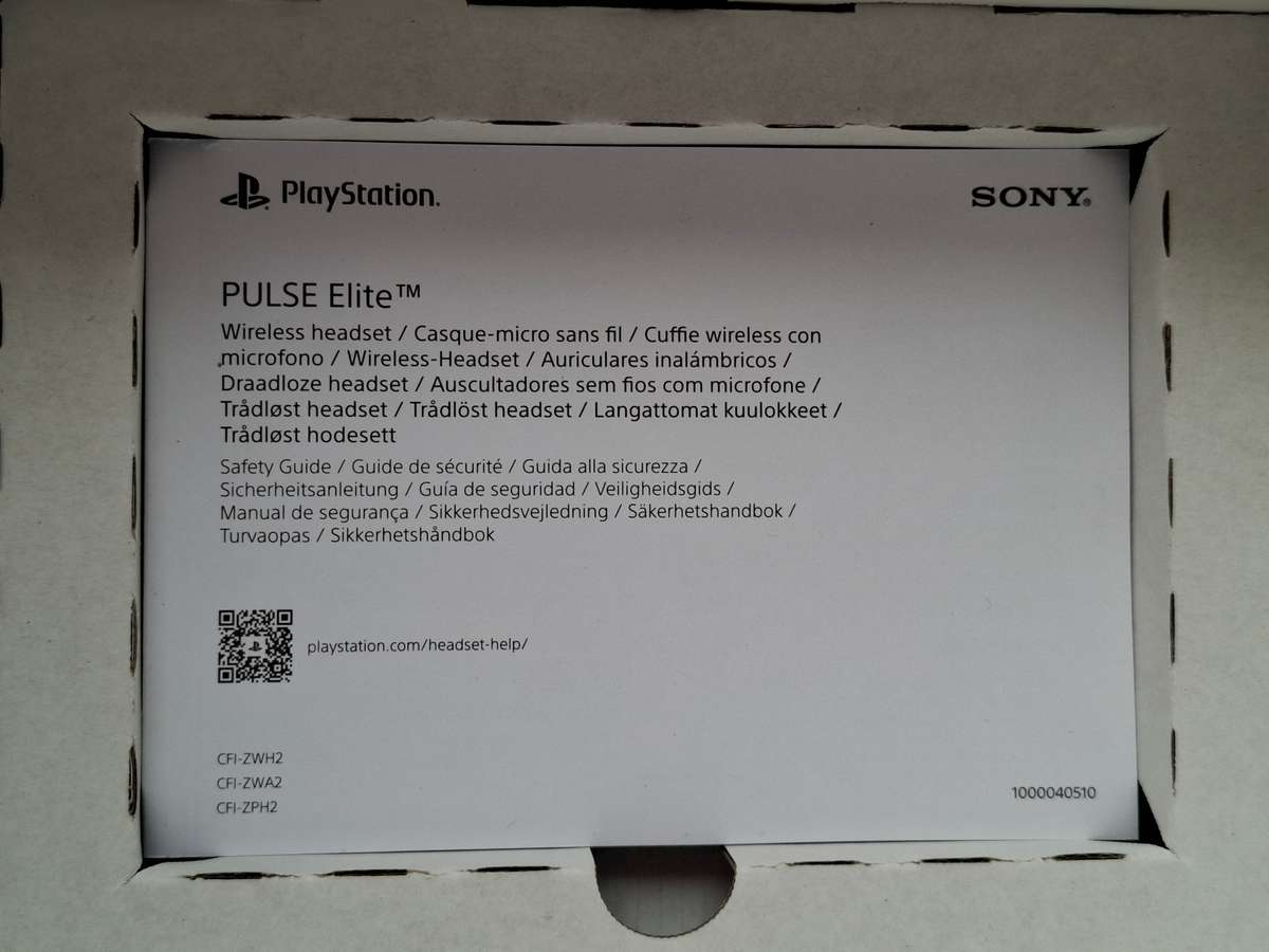 Sony Playstation PULSE Elite Wireless Headset (PS5)