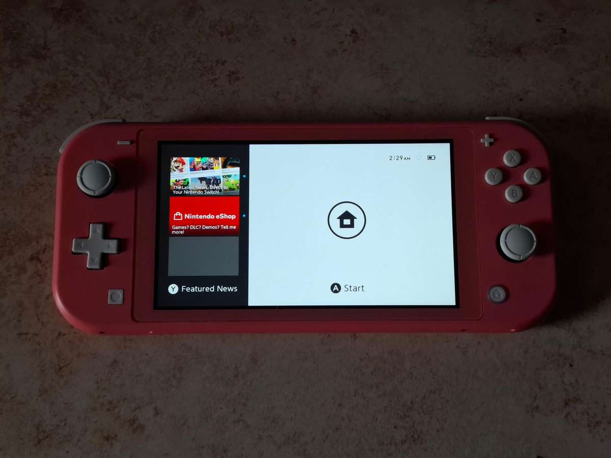 Nintendo Switch Lite (Pink) + 64 GB Memory Card