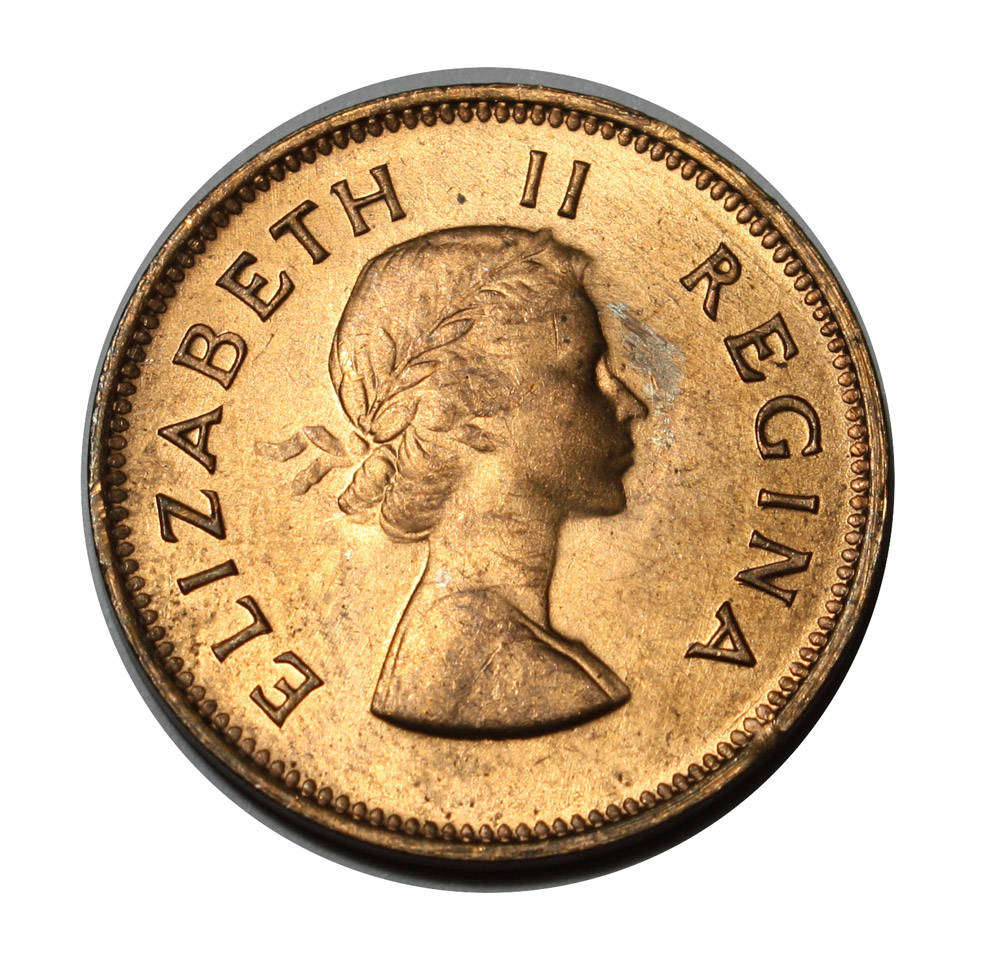 1957 - Half Penny (1/2d) - Union of South Africa