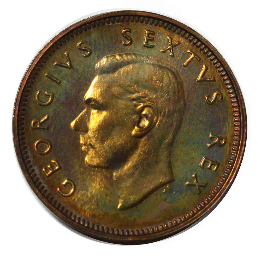 Proof South Africa Farthing 1/4d - 1948