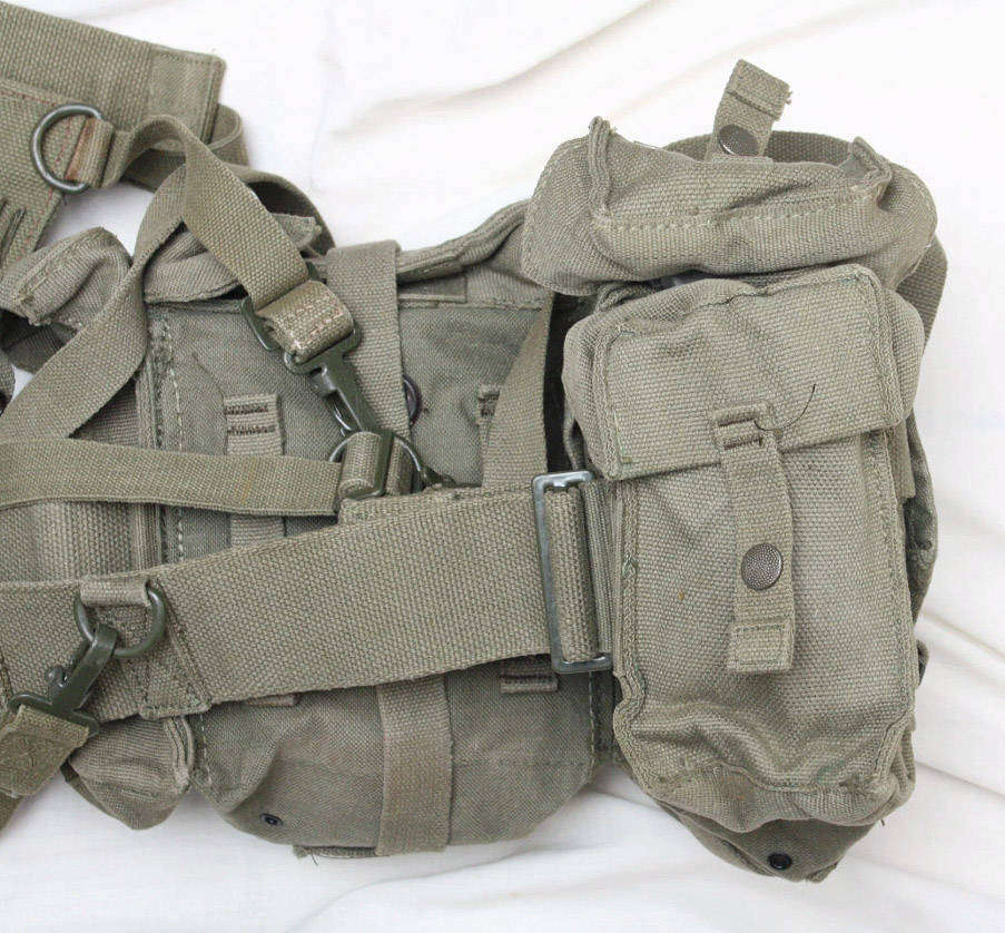 South Africa Pattern 70 SADF Kidney Webbing Military Field Kit