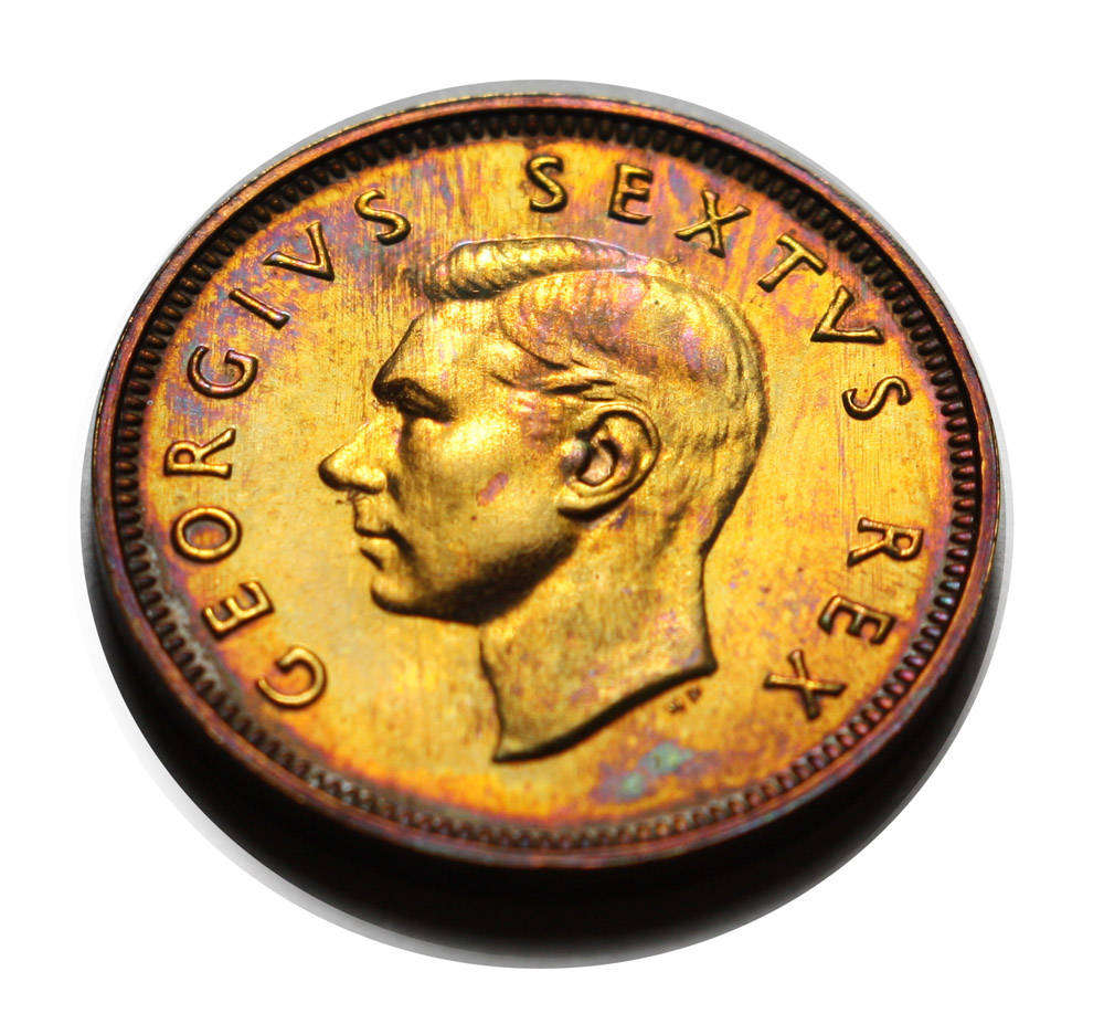 Proof South Africa Farthing 1/4d - 1948