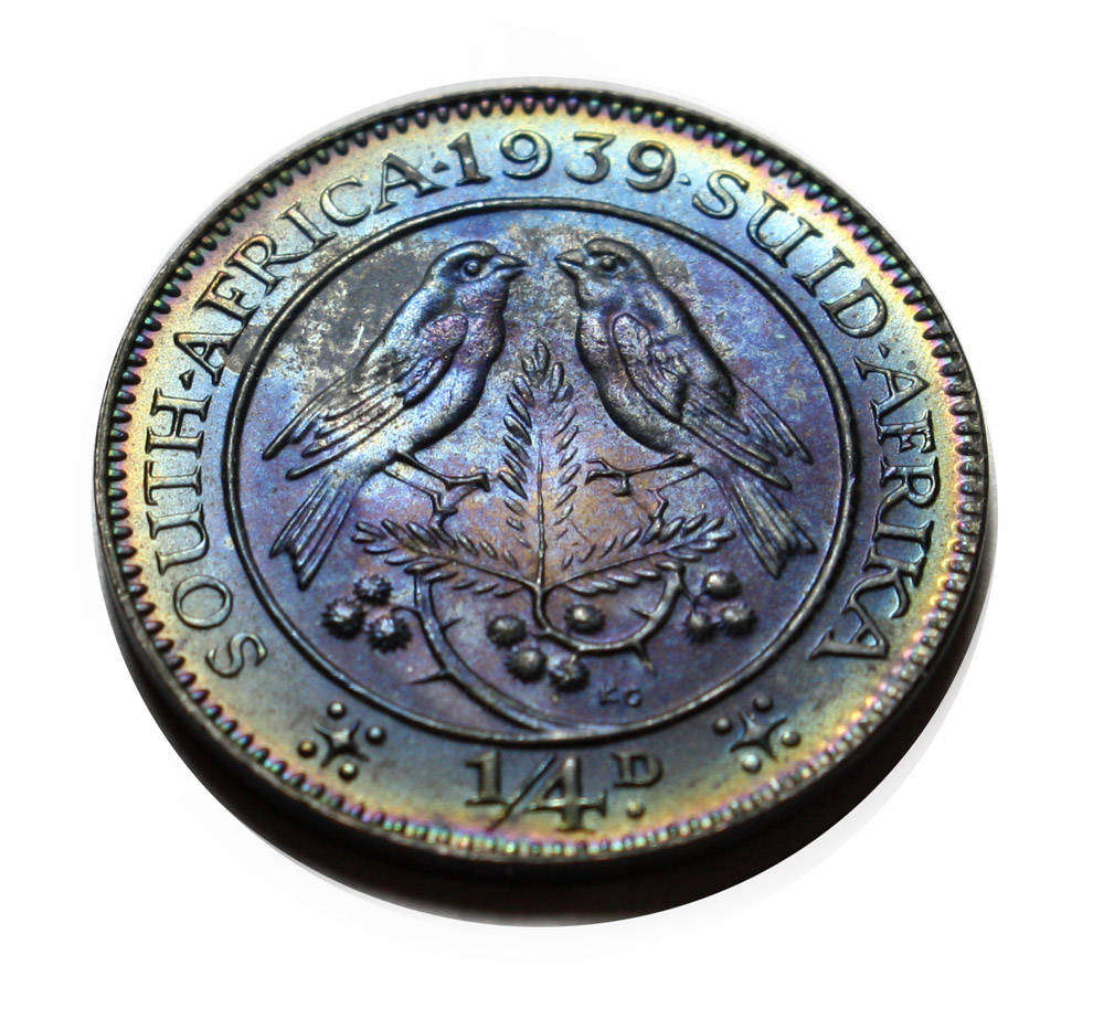 South Africa Farthing 1/4d - 1939