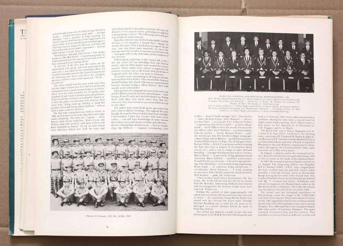 More Rhodesian Senior Schools - Part Two 1950 - 1982 Rhodesiana Rhodesia